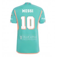 Camisa de Futebol Inter Miami Lionel Messi #10 Equipamento Alternativo 2024-25 Manga Curta